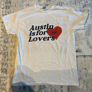 Women's White and Grey T-shirt